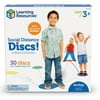 Social Distance Discs!, 30 Discs with Measuring Cord | Bundle of 5 Packs