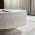 thumbnail image 5 of Kevinplus Round Coffee Table, Side Table,End Tables with stone surface for Living Room, 5 of 8