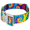 thumbnail image 3 of Country Brook Petz® 1 1/2 inch Premium Classic Tie Dye Dog Collar, Extra Large, 3 of 5
