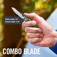 thumbnail image 5 of LEATHERMAN, Skeletool KBX Pocket Multitool with Knife and Bottle Opener, Moss Green, 5 of 8