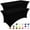 Black, variant on Smiry 2 Pack 6FT Stretch Spandex Tablecloths, Waterproof and Elastic Fitted Table Cloth, Washable Table Cover for Rectangle Tables, Black