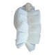 thumbnail image 3 of Turbante para mujer Salvador musulmán Hijab envoltura para la cabeza diadema sombrero Blanco turbante musulmán, 3 of 4