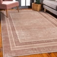 thumbnail image 3 of Bohemian Decorative Rug, Folkloric Ethnic Ornamental Pattern in Neutral Toned Vintage Print, Quality Carpet for Bedroom Dorm and Living Room, 6 Sizes, Pale Rust, by Ambesonne, 3 of 4