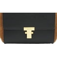 thumbnail image 3 of Tory Burch 84761 Black/Gold Hardware Juliette Black Leather Brown Suede Women's Mini Bag, 3 of 7