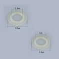 Mlless Silicsingle Ring Gasket for Bathtub Sink Drain Plug Seal Cap