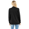 thumbnail image 7 of Made by Olivia Women's Open Front Long Sleeve Classic Knit Cardigan, 7 of 7