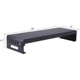 thumbnail image 4 of Lorell LLR00079 AC & USB Double Monitor Stand, Black, 4 of 4