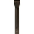 thumbnail image 3 of Ekena Millwork 2"W x 12"D x 12"H Stockport Steel Bracket, Hammered Brown, 3 of 12