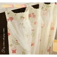 thumbnail image 4 of 2 Panels,Dorm Bunk Bed Blackout Curtain Single Bed Tent Student Privacy Protection Net for upper berth（Garden Rabbit Treasure）, 4 of 4