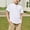 White, variant on Piuwrlz Boys polo Shirt 9 Years for Kids School Uniform Shirt Round Neck Lapel Collar Button Shirt School Uniform T Shirt Beige Size 9 Years