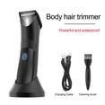 TWCTUWEN En Products Electric Groin HairTrimmer Waterproof Wet Dry Clippers Male HygieneRazor