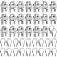 thumbnail image 1 of 20 Abrazaderas para Cable de Acero M6, de Acero Inoxidable, Guardacabos, Perno en U y Sujetador de Sillín., 1 of 5