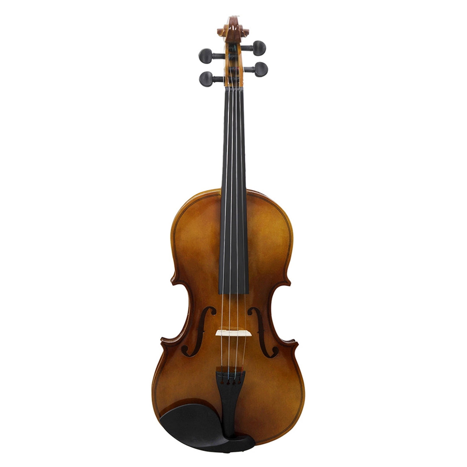 Acoustic Violin With Bow Carrying Box Solid Wood Basswood Violin For