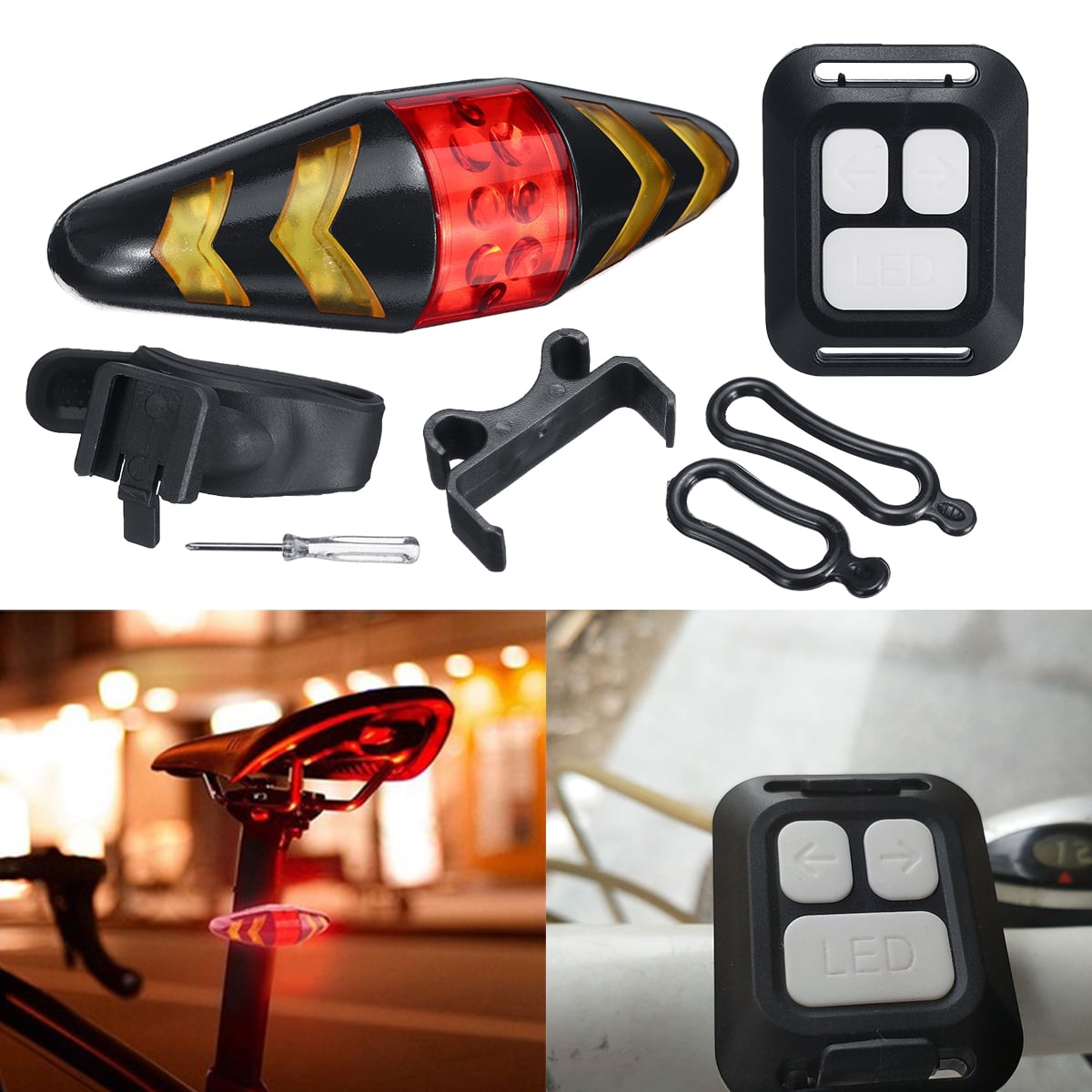 bike lights with remote switch