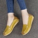 thumbnail image 5 of XIHAHA, nuevos zapatos de suela blanda para niñas, zapatos planos de cuero para mujer, mocasines para mujer, mocasines sin cordones para mujer, zapatos de baile, talla 35-44, 5 of 5