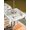 Off-White, variant on Outdoor Tablecloth with Umbrella Hole and Zipper, Spring Floral Animals Square Table Cloth 54x54 Inch Waterproof Tablecloth, Elegant Flowers Leaves Farmhouse Wooden Picnic Table Cover for Patio