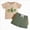D92-Yellow, variant on Toddler Boys Cotton Clothing Sets 6-12 Months 12-24 Months 2t 3t 4t 5t 6t 7t Children Short Sleeve Tee And Shorts 2-3 Years