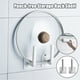 thumbnail image 1 of Organizador de estanterías de pared autoadhesivo | Rack de almacenamiento sin perforador | Material ABS | Soporte para cocina y baño | Pack de 2 | Adhesivo fuerte | 11,6x7x2cm | Diseño extraíble sin, 1 of 9