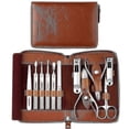thumbnail image 1 of Professional 11-in-1 Stainless Steel Manicure Set, Nail Clippers Kit for Home & Travel [FG05], 1 of 5