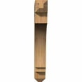 thumbnail image 6 of Ekena Millwork 4"W x 28"D x 28"H Imperial Craftsman Rough Sawn Bracket, Western Red Cedar, 6 of 13