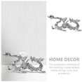 thumbnail image 3 of unbranded Portaesfera De Cristal Plateado Con Dragón Decorativo Ideal Para Exhibir Y Decorar Ambientes, 3 of 8