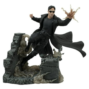Diamond Select Toys The Matrix Gallery Diorama Neo Deluxe 10-Inch PVC Statue with Detailed Sculpting