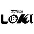 thumbnail image 2 of Junior's Marvel Loki Logo Graphic Tee White Small, 2 of 3