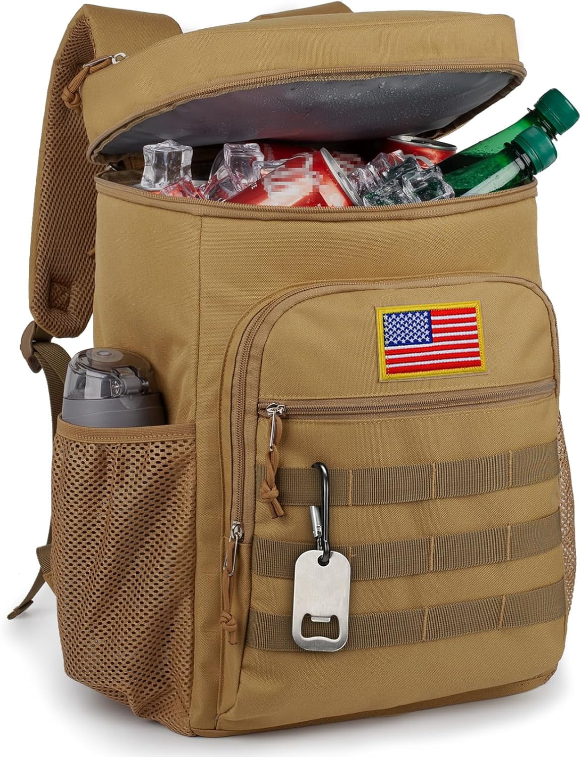 Backpack Cooler for Men, 25L Large Insulated Backpack Leak-Proof, Heavy Duty Lunch Backpack, Waterproof Ice Chest Bag Women Adults Work Daytrip Camping Picnic Bag