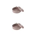 thumbnail image 3 of Freidora de aire Bearachild Olla de Silicona Resistente al Calor Cesta para Hornear Reutilizable Gruesa Lavable Herramienta para Pollo Frito Café 16cm 2piezas, 3 of 5