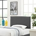 thumbnail image 5 of Modway Camille Fabric Upholstered King Headboard in Light Gray, 5 of 11