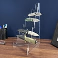thumbnail image 2 of Plymor Clear Acrylic Knife Display Holder Rack, 12.5" H x 7.5" W x 8.5" D (Holds 7 Knives) (6 Pack), 2 of 2