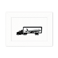 thumbnail image 1 of Aircraft Truck Loading Transportation Photo Mount Frame Picture Art Painting Desktop 5x7 inch, 1 of 3