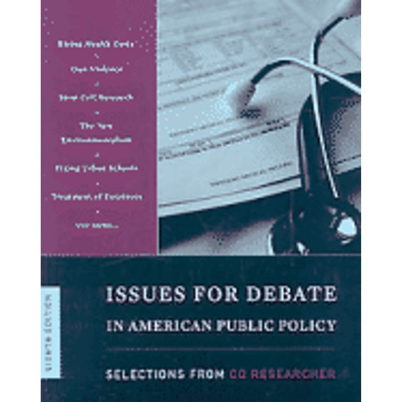 Issues for Debate in American Public Policy (Edition 8) (Paperback)