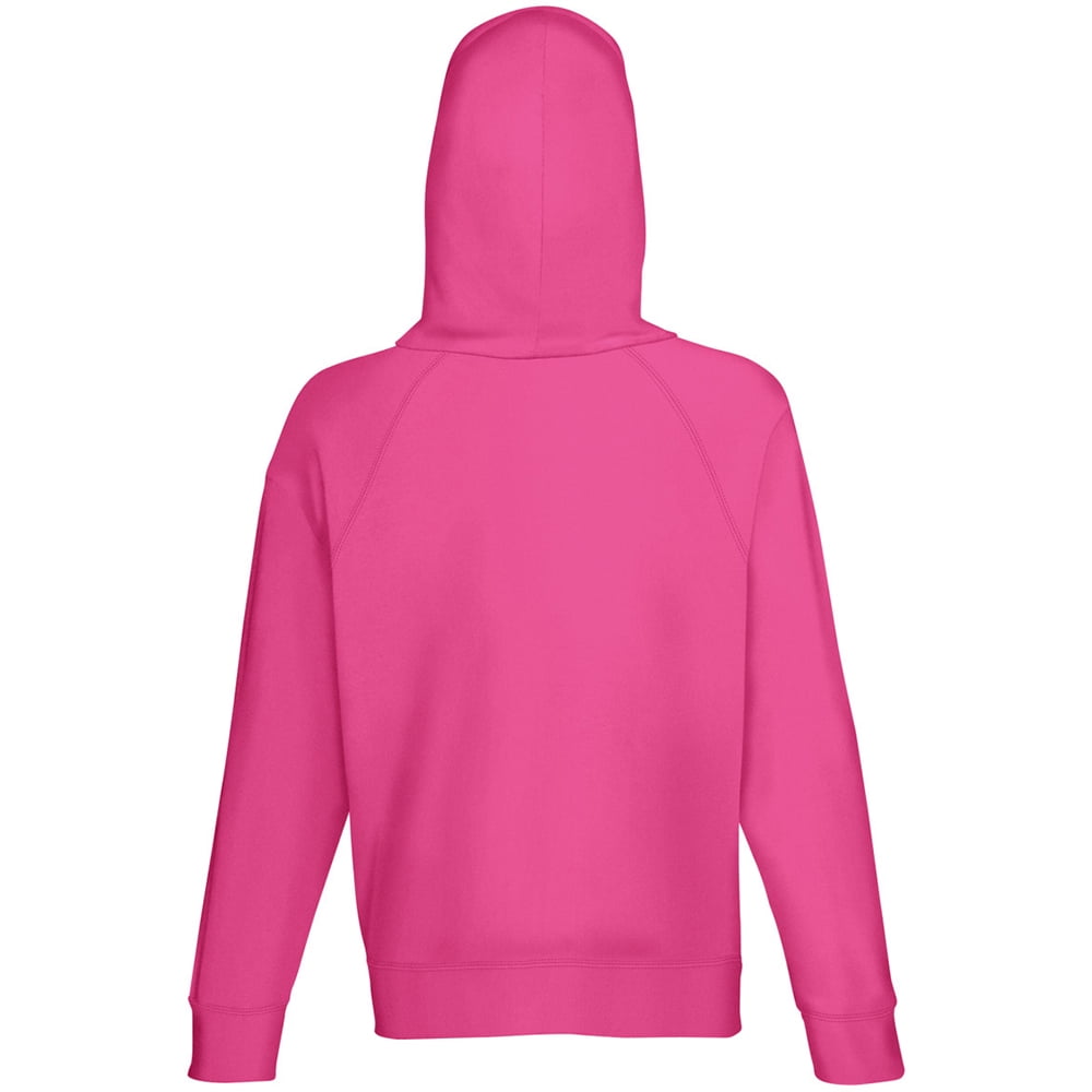 Fruit of The Loom Kids Lightweight Hooded Sweatshirt Casual Unbrushed Fleece TOP
