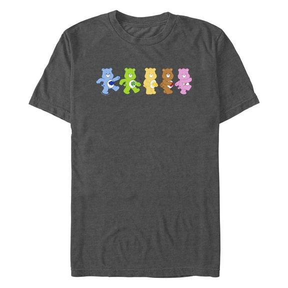 Men's Care Bears Walking Bears  Graphic T-Shirt