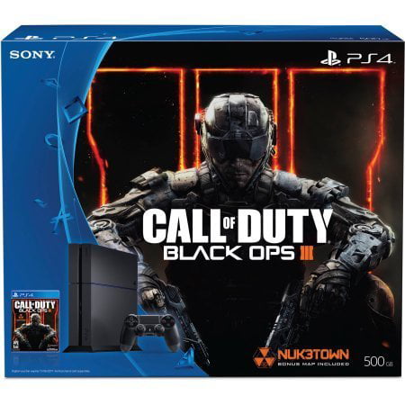Sony PlayStation 4 (PS4) 500GB Console Bundle with Call Duty Black Ops III -