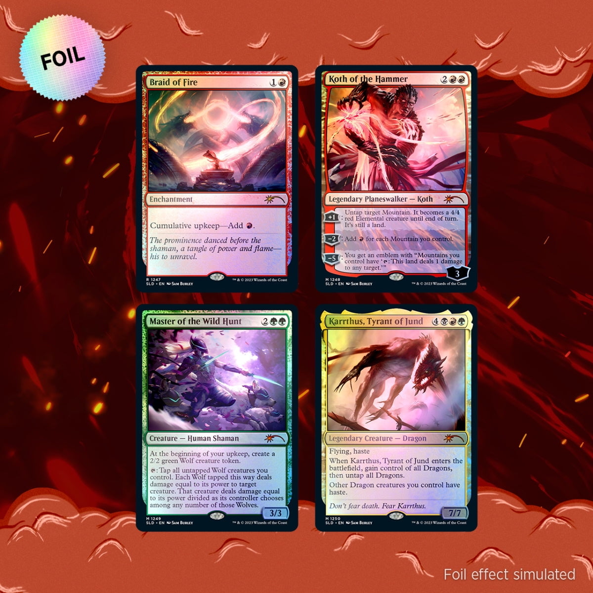 Wizards of the Coast Magic Cards, Foil Resistance Collection