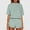 Green, variant on MAIHAN Women Shorts Sets Outfits Summer Outfits for Women Short Sleeve Top and Shorts 2pcs Women Tops and Trousers Set Comfortable Playwear Daily Wear