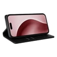 thumbnail image 2 of Funda para iPhone 16 Pro Estuche de Cuero PU Tipo Cartera con Ranuras para Tarjetas y Cierre Magnético, 2 of 5