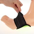 thumbnail image 4 of Unique Bargains 2 Pairs Soft Non-Magnet Style Forefoot Insole Pads Black Green, 4 of 5
