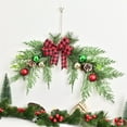 thumbnail image 2 of Elegant Holiday Wreath for Front Door Festive Seasonal Home Celebration Decoration with Realistic Berries and, 2 of 5