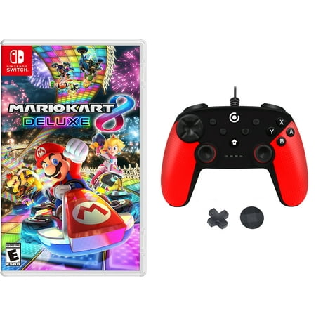 Mario Kart 8 Deluxe Nintendo Switch with Core Innovations Controller