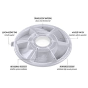 Oneida Air Systems Dust Deputy 2.5 Deluxe All Clear Cyclone Separator Kit
