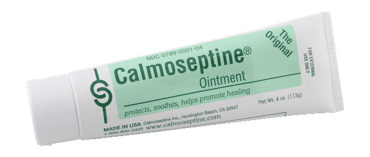 Calmoseptine 1-04 Ointment 4 oz. Tube (Pack of 2)