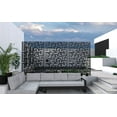 thumbnail image 2 of Dovelina 76 in x47 in Decorative Privacy Screen Outdoor Divider with Stand, 2 of 5