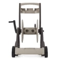 thumbnail image 4 of Suncast CPLJNF175BD Resin Garden Reel Hose Cart Caddy for 175-Foot 5/8" Vinyl Hose with Crank Handle and Wheels, Beige, 4 of 12