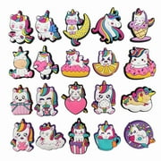 Unicorn decorative pendant, cute rainbow pendant, suitable for girls, children, women and adult gifts 20 pieces