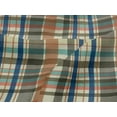 thumbnail image 3 of oneOone Viscose Jersey Fabric Madras Check Decor Fabric Printed BTY 60 Inch Wide, 3 of 4