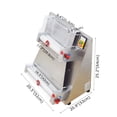 thumbnail image 2 of Electric Pizza Dough Roller Sheeter Pastry Press Making Machine 110V, 2 of 12