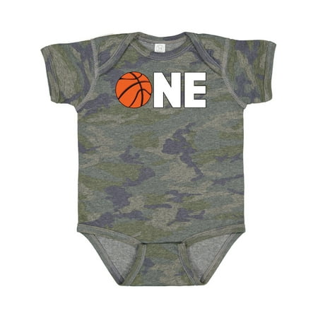 

Inktastic One- Basketball First Birthday Gift Baby Boy or Baby Girl Bodysuit